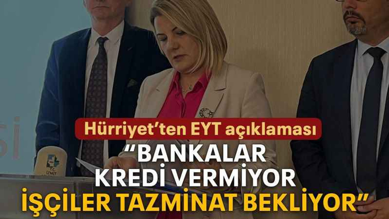 “Bankalar kredi vermiyor, işçiler tazminat bekliyor”